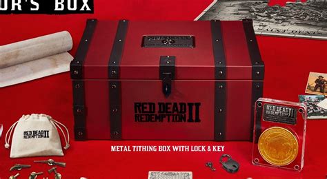 rdr2 metal collectors box|red dead 2 collector's box.